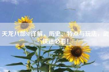 天龙八部SF详解，历史、特点与玩法，武侠迷必看！  第1张