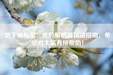 地下城私服：优势解析与玩法指南，希望对大家有所帮助！  第1张