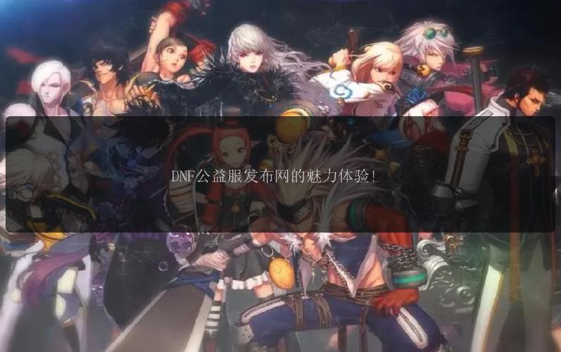 DNF公益服发布网解析：界面设计、信息更新与玩家体验！  第2张