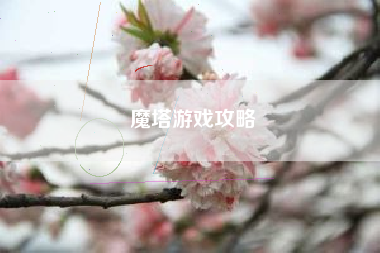 魔塔游戏攻略
